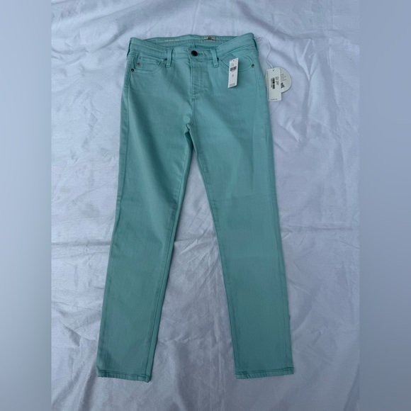 AG Adriano Goldschmied Women's Prima Mid-Rise Cigarette Leg Skinny Fit Crop Pant - Picture 3 of 17